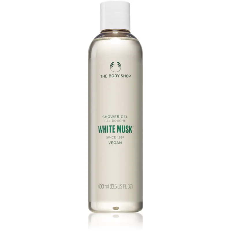 The Body Shop White Musk Shower Gel απαλό τζελ για ντους 400 ml
