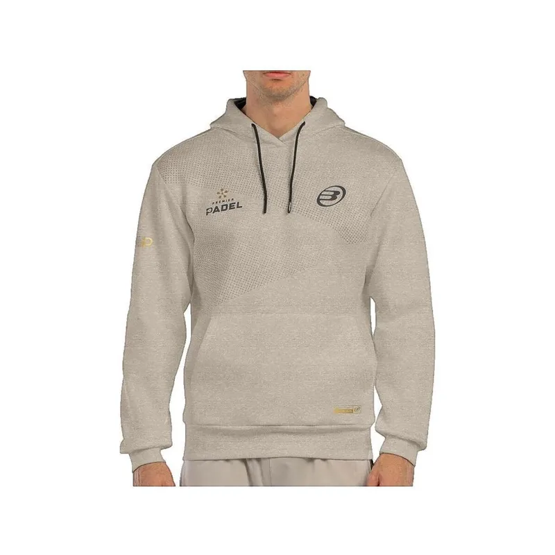 T-shirt με κουκούλα Bullpadel Sweat-shirt Baque Premier Padel beige