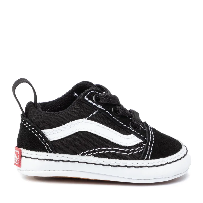 Πάνινα παπούτσια Vans Old Skool Crib VN0A3U8K6BT1 Μαύρο