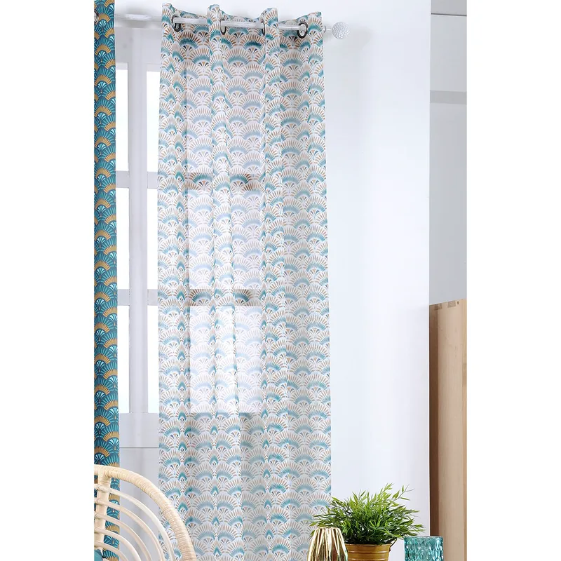 Κουρτίνα (135x260) Με Τρουκς S-F Guell Blanc R6B135001VL