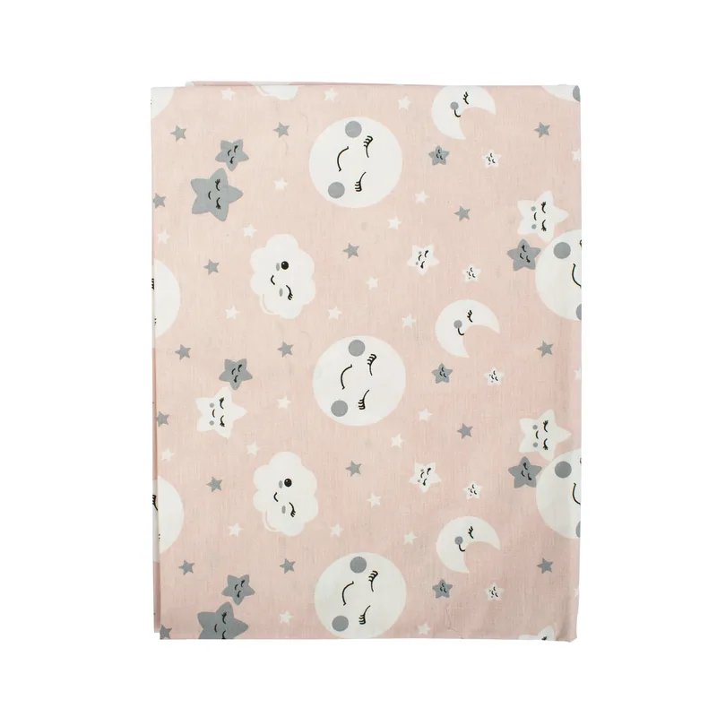 Σεντόνι Λίκνου Dimcol Smile 82 Coral 80x110