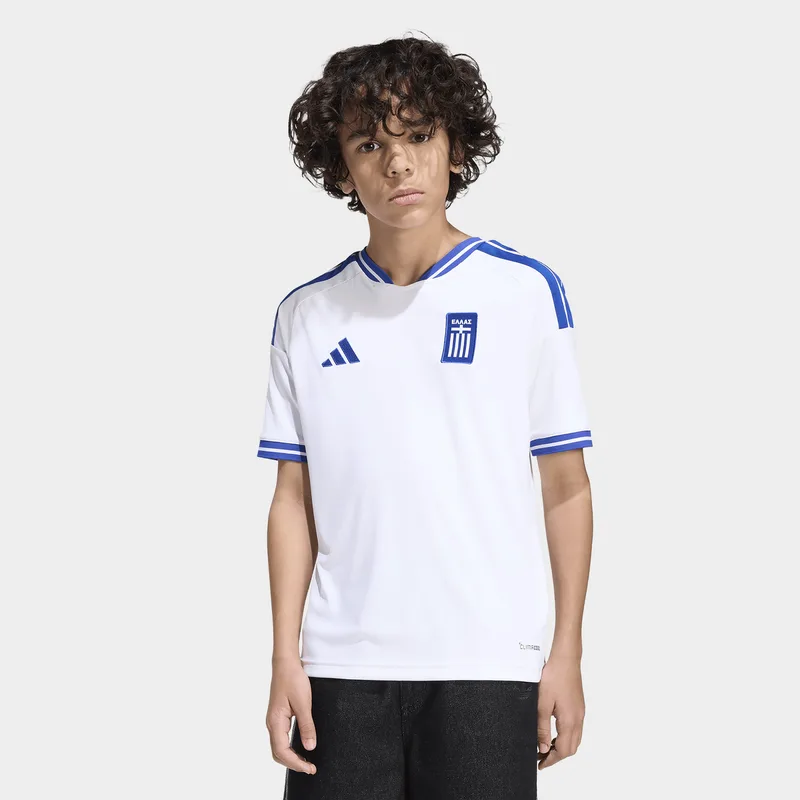 adidas Εθνική Ελλάδος 2026 Home Παιδική Ποδοσφαιρική Φανέλα (9000261837_1539)