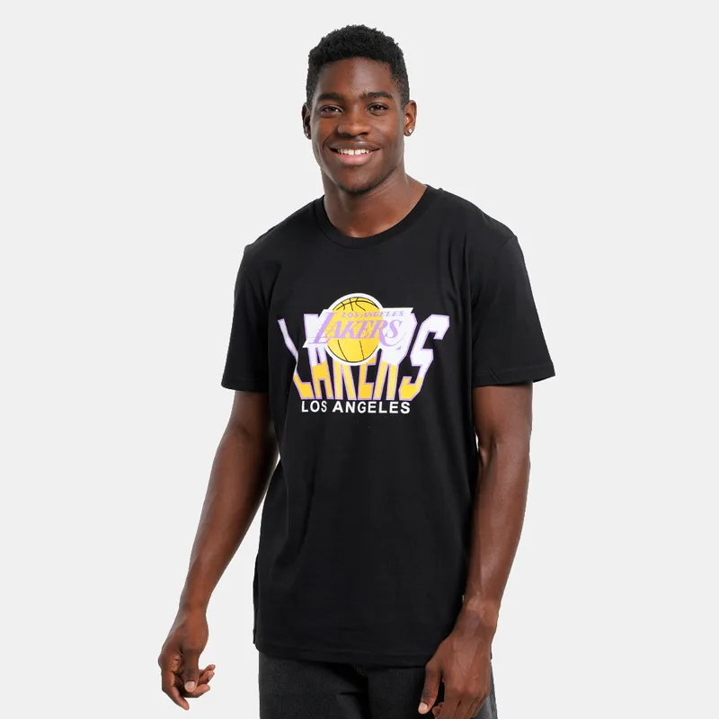 Mitchell & Ness NBA Los Angeles Lakers Retrodome Ανδρικό T-shirt (9000167765_1469)