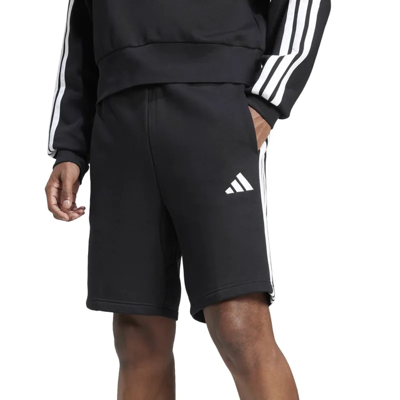 adidas Εssentials Fleece 3 Stripes Men's Shorts