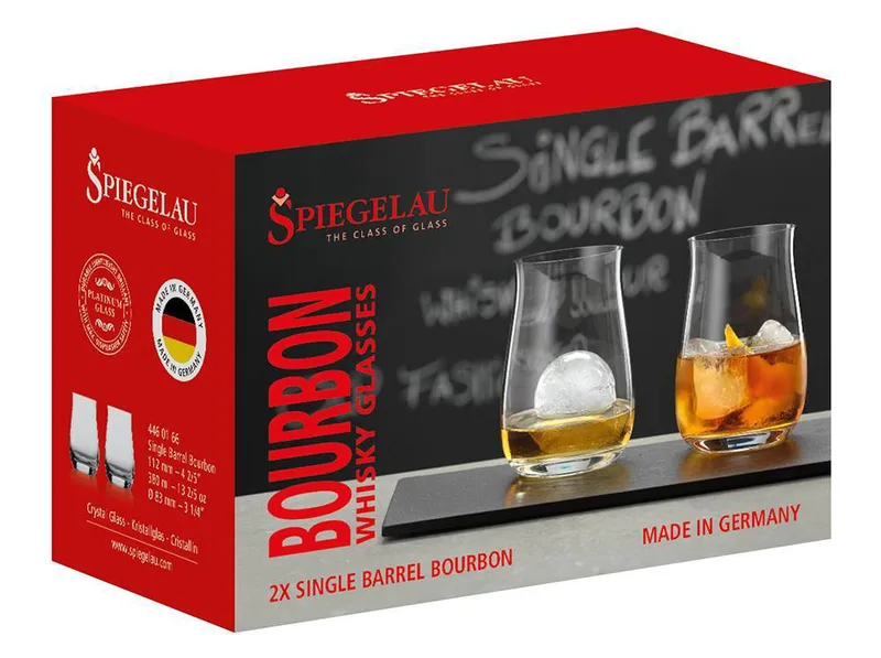 ΣΕΤ ΠΟΤΗΡΙΩΝ SPIEGELAU WHISKY SINGLE BARREL BOURBON 380ML (2ΤΜΧ)
