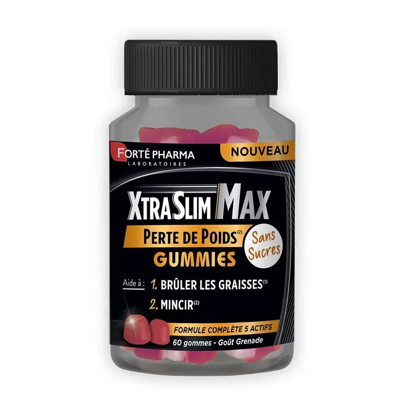 Forte Pharma XtraSlim Max Gummies Weight Loss 60 chewing gums
