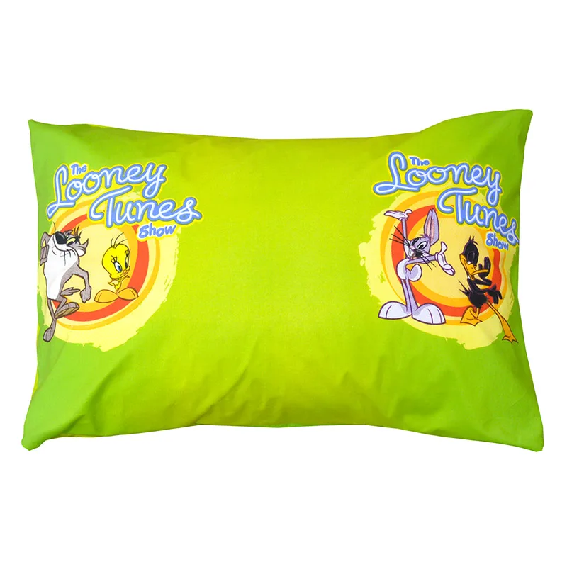 Μαξιλαροθήκες Ζεύγος 50X70 Viopros Looney Tunes Λαχανί 30 (50x70)