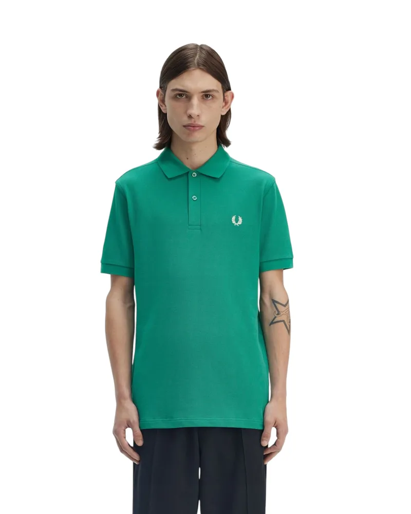 Fred Perry Ανδρικό Polo Plain Shirt M6000-Y37 Πράσινο