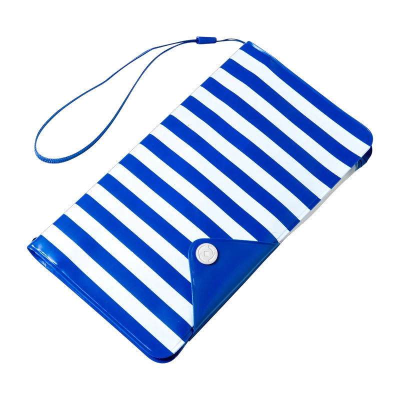 Celly Universal Αδιάβροχη Θήκη Splashproof Wallet για Smartphones έως 5.7'' - IPX4 - Blue (SPLASHWALLETBL)