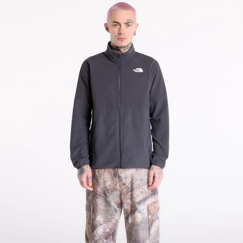 Μπουφάν The North Face Glacier Heavyweight Full Zip Jacket Asphalt Grey/ Asphalt Grey/ TNF Black S