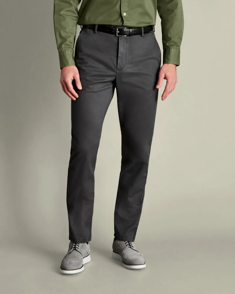 Charles Tyrwhitt Ανδρικό Παντελόνι Chinos Ultimate Non Iron Slim Fit