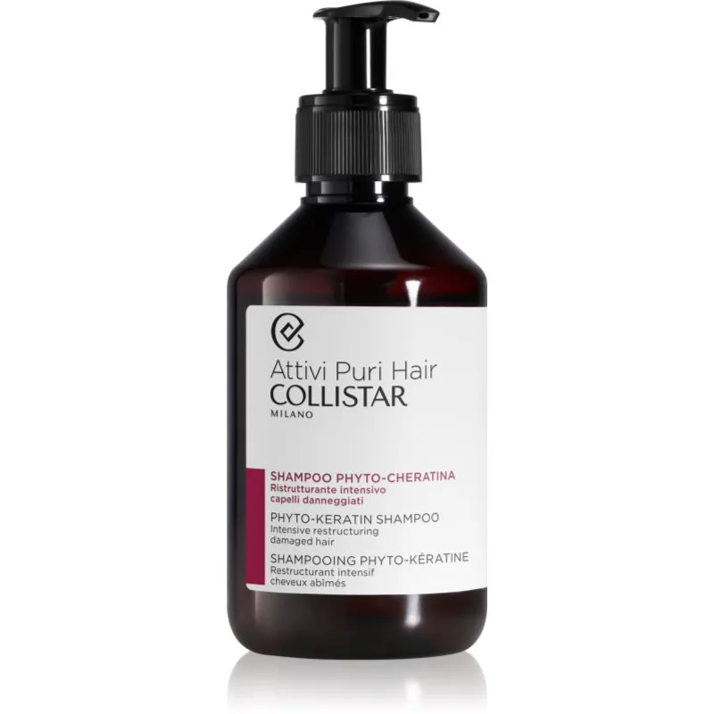 Collistar Hair Phyto-Keratin Shampoo Intensive Restructuring σαμπουάν με κερατίνη 250 ml