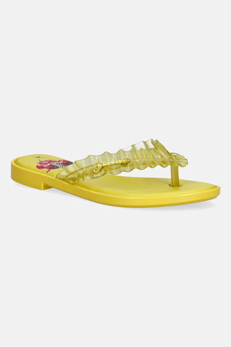 Melissa σαγιονάρες δίχαλες Γυναικείες FLIP FLOP SLIM + GANNI AD