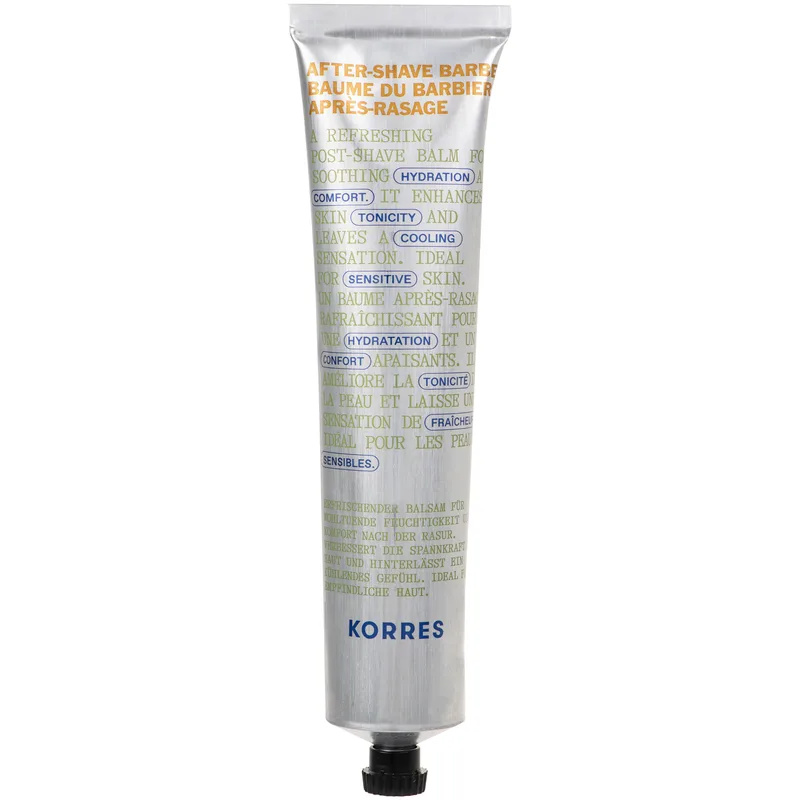 Korres Athenian Grooming After-Shave Barber's Comfort Balm Αναζωογονητικό Balm Ενυδάτωσης Προσώπου για Μετά το Ξύρισμα 125ml