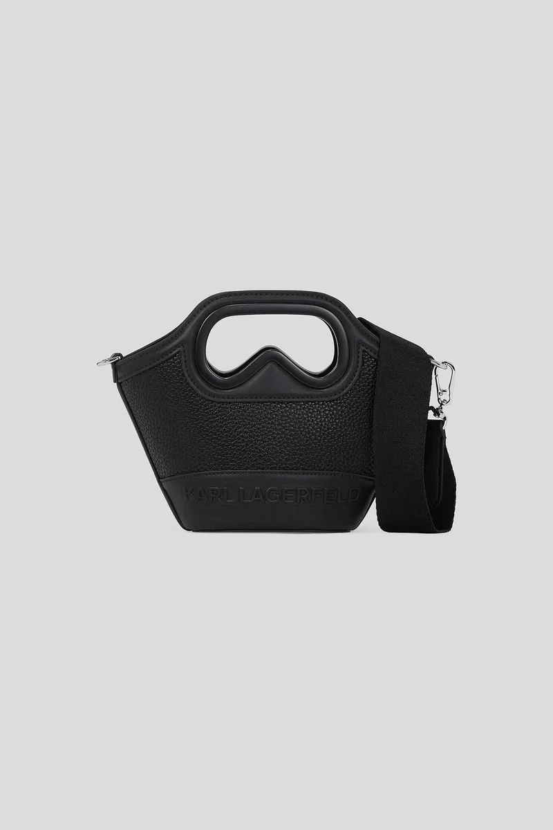 Karl Lagerfeld γυναικεία τσάντα χειρός "K/Αviator Tulip Mini" - A2W30046 Μαύρο