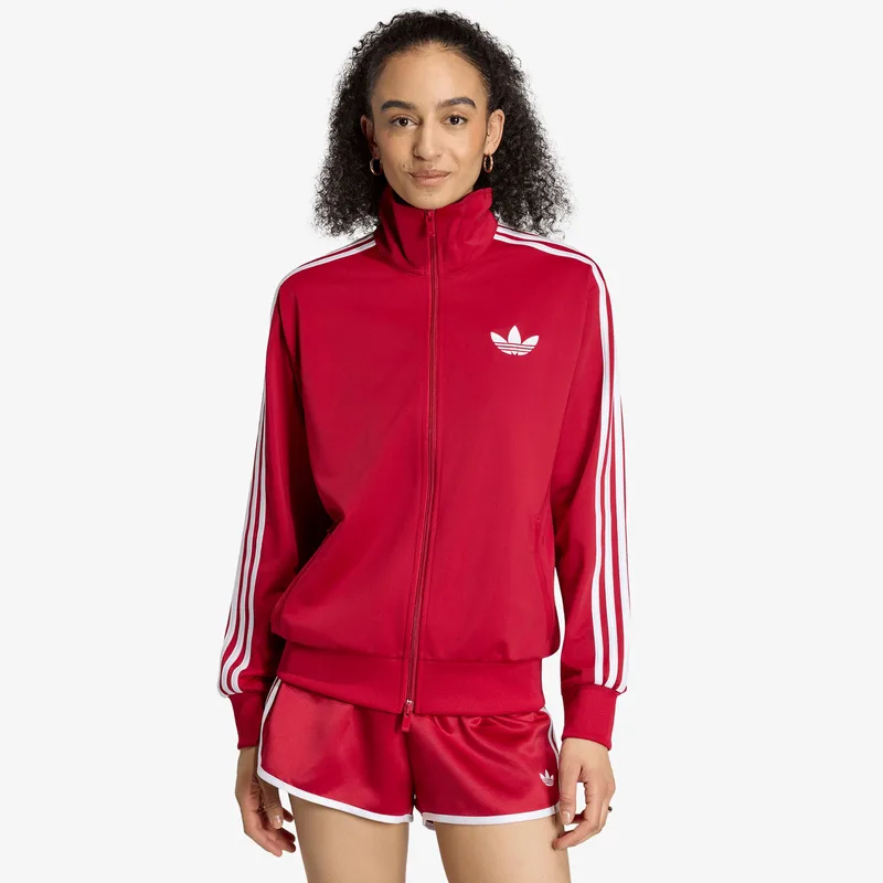 Φούτερ adidas Firebird Track Top Loose Team Victory Red/ White XL