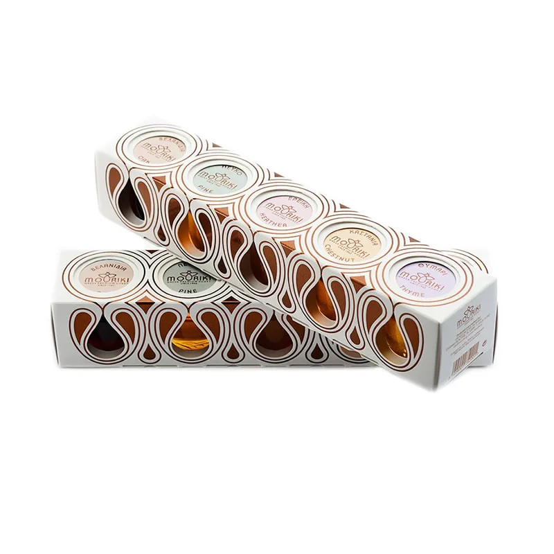 Πολυσυσκευασία Δώρου Μελιών - Mouriki Honey - 5x40gr Ελλάδα No Sugar Added Lactose Free Palm Oil Free