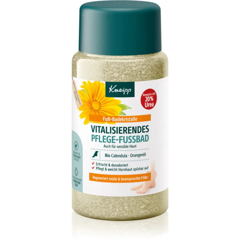 Kneipp Foot Care άλατα μπάνιου για τα πέλματα Bio Calendula & Πορτοκαλί Oil 600 γρ