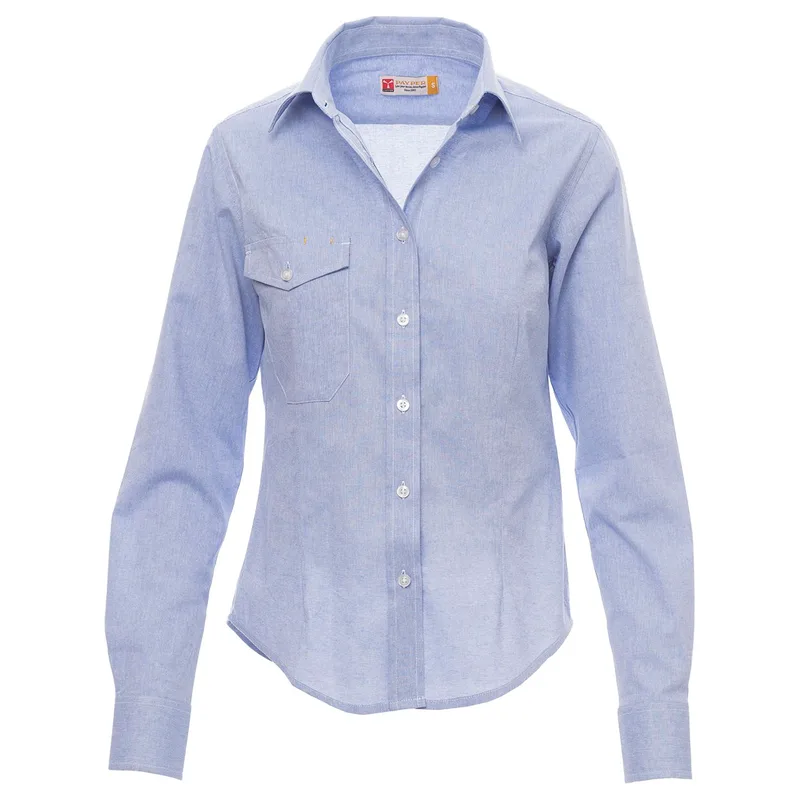 Γυναικείο μακρυμάνικο πουκάμισο SPECIALIST PAYPER 08000843 Light Blue