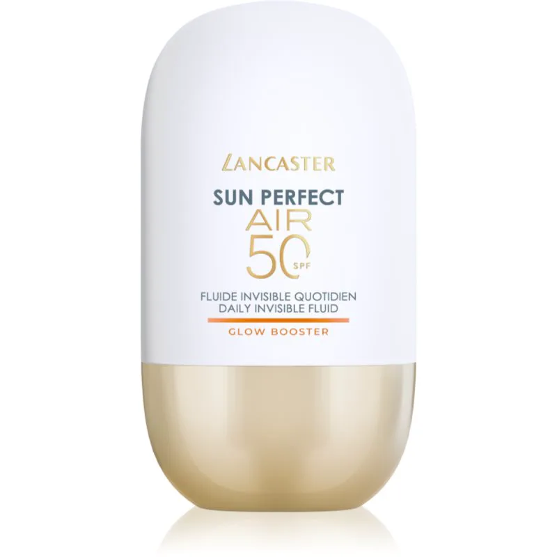 Lancaster Sun Perfect Air 50 Glow Booster εξαιρετικά ελαφρύ fluid προστασίας για κουρασμένη επιδερμίδα SPF 50 40 ml