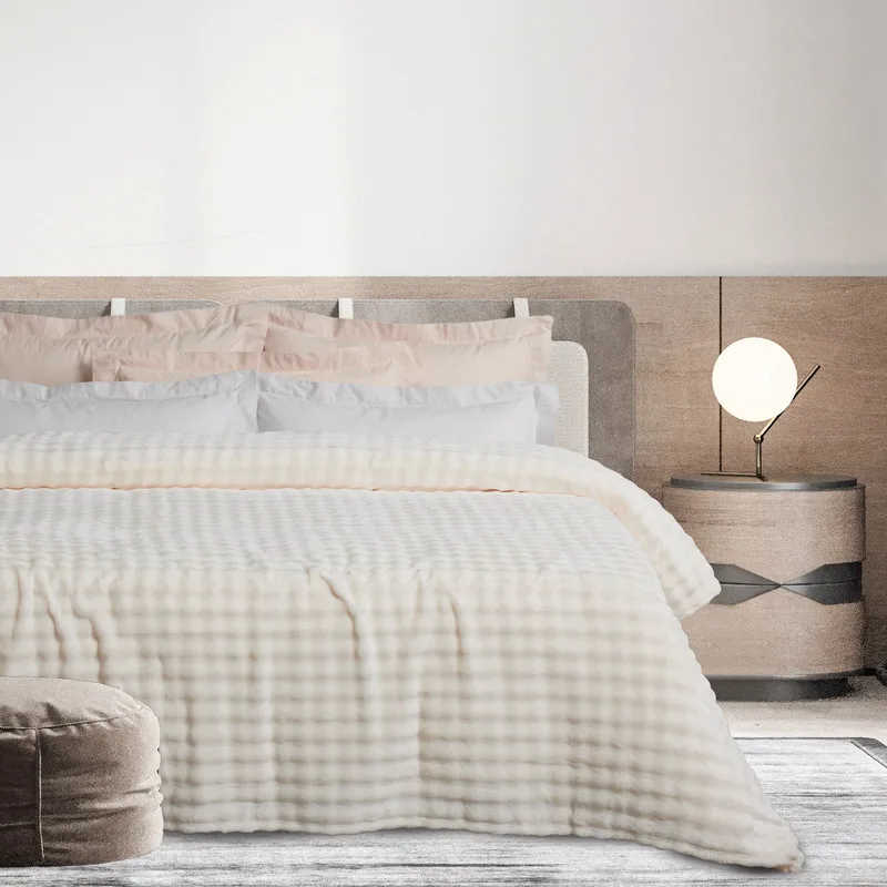 Κουβέρτα Fleece King Size Das Home 1369 Ivory 240x260