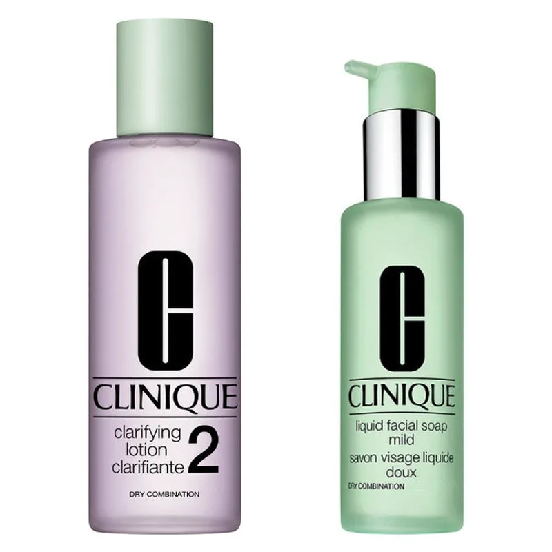 Clinique Clarifying Lotion Set 2 + Gentle Liquid Facial Soap