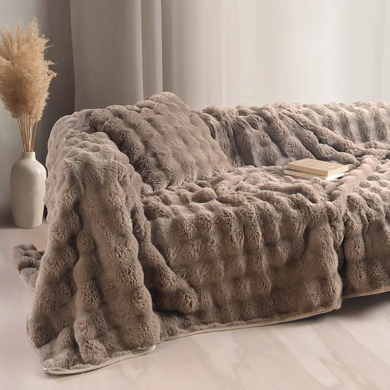 Ριχτάρι Τετραθέσιου 180X330 Rythmos Rabbit Taupe (180x330)