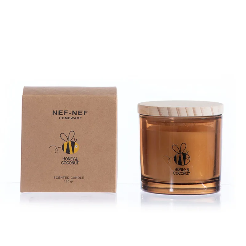 Κερί Αρωματικό 190gr Nef-Nef Homeware Honey Coconut
