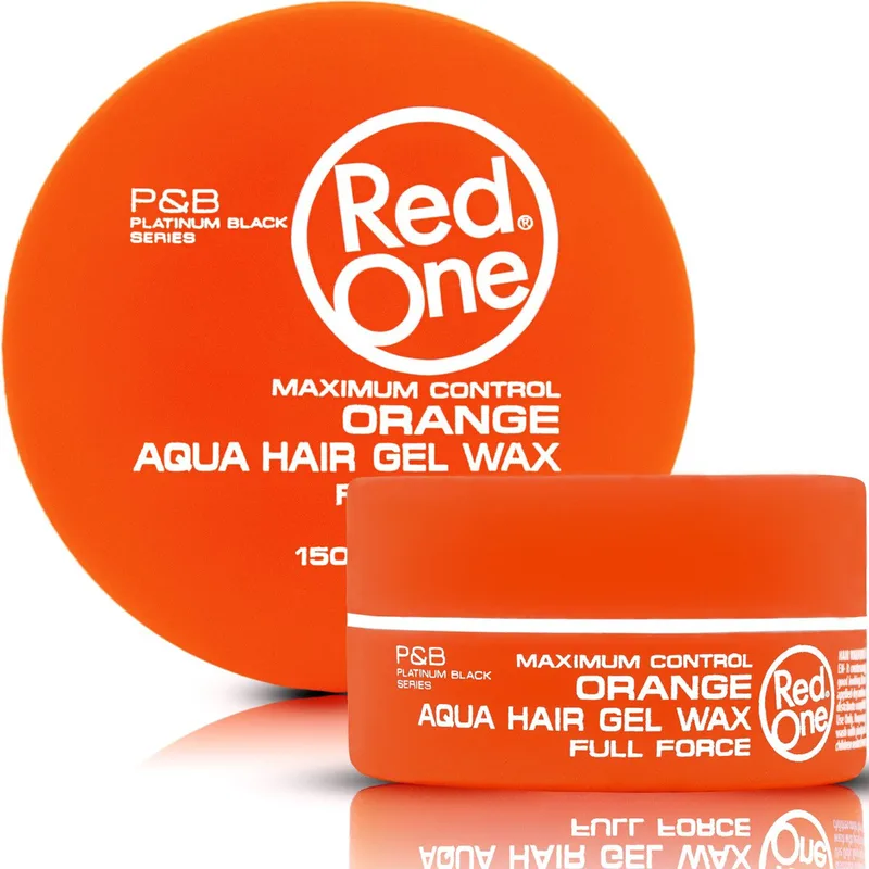 RedOne Maximum Control Aqua Hair Gel Wax - Πορτοκαλί (150ml)
