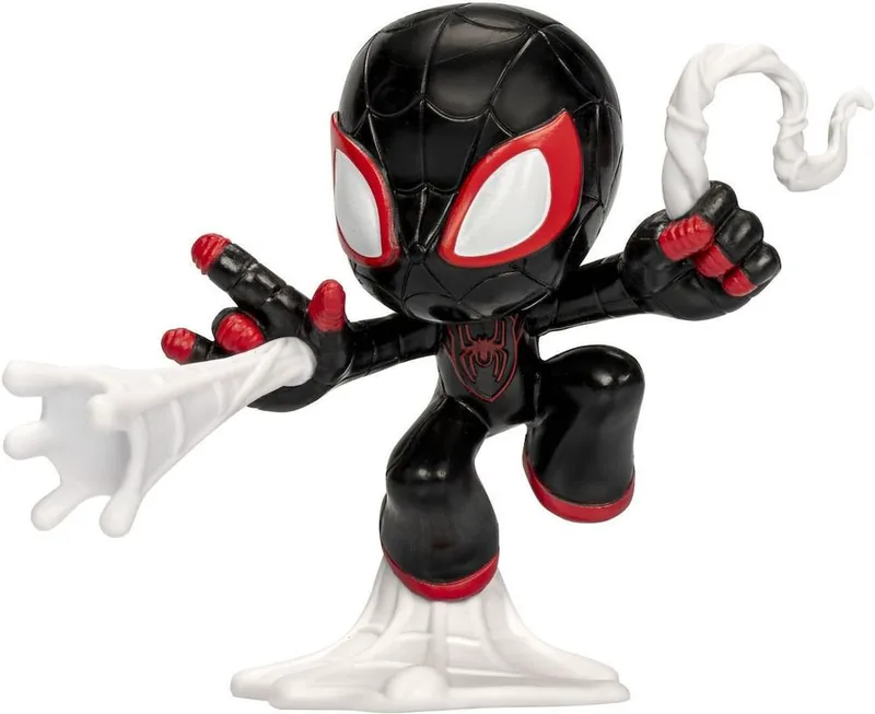 MARVEL HASBRO SPIDER-MAN MIGHTY-VERSE (SERIES 1) - MILES MORALES FIGURE (G0092)