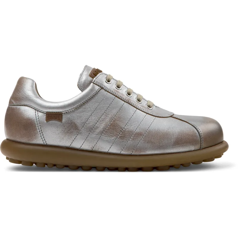 CAMPER Pelotas - Casual παπούτσια Για Ανδρικα - Γκρι,Καφέ, Μέγεθος 43, Smooth leather