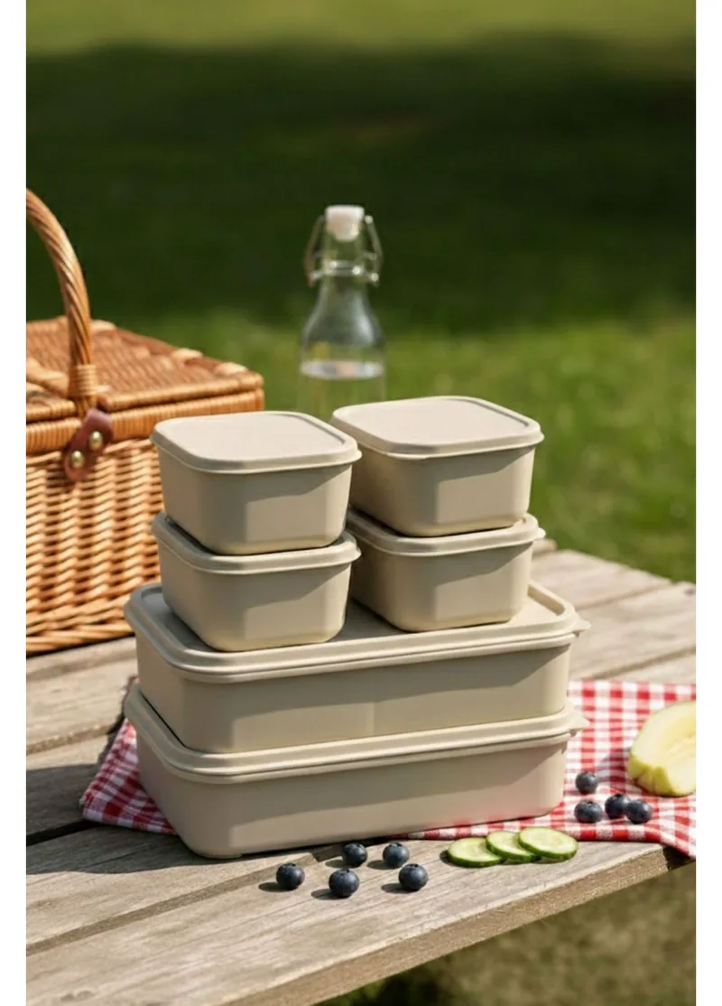 Kitchen Storage Boxes - Σετ Κουτί Αποθήκευσης 6 τμχ Heritage