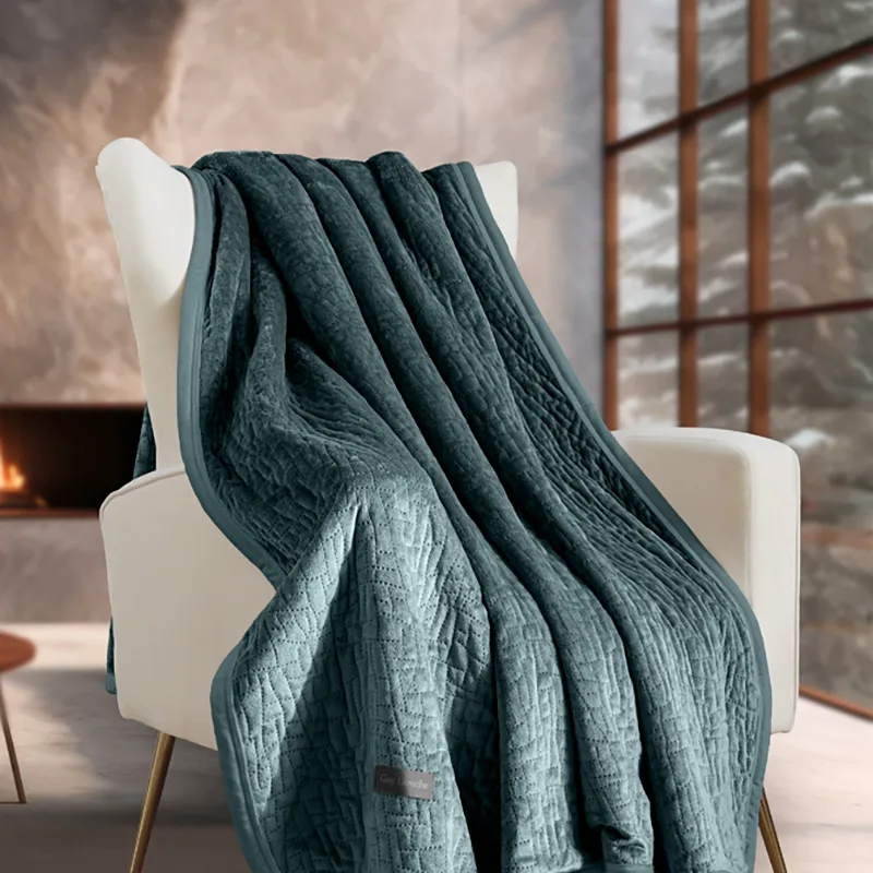 Κουβέρτα Καναπέ 130X170 + Μαξιλαροθήκη Guy Laroche Bolzano Emerald (130x170)