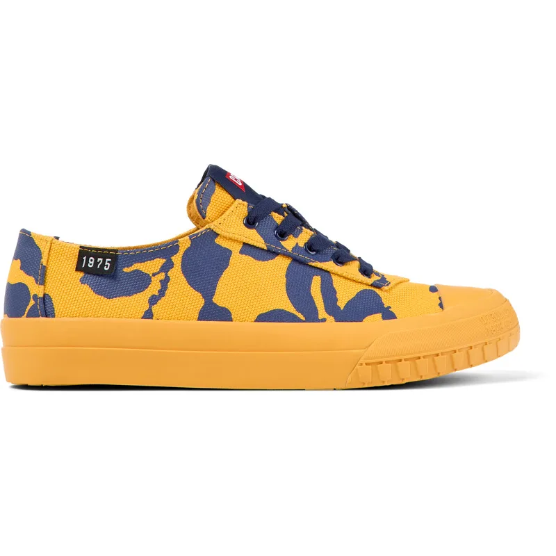 CAMPER Camaleon - Sneakers Για Γυναικεία - Πορτοκαλί,Μπλε, Μέγεθος 42, Cotton fabric