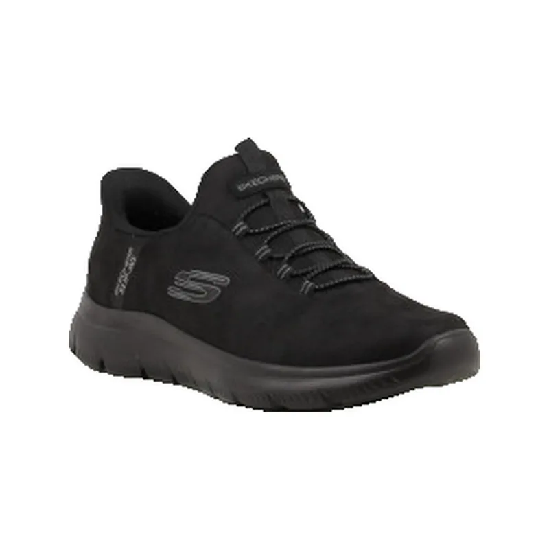Slip on Skechers Baskets summits - korlo noir