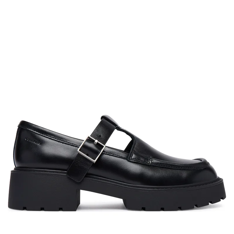 Loafers Calvin Klein Chunky Loafer Tbar Pol Lth HW0HW03046 Μαύρο