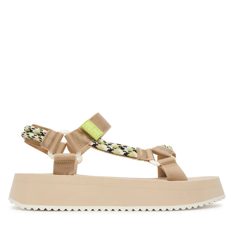 Σανδάλια Tommy Jeans Tjw Eva Rope Sandal EN0EN02970 Μπεζ