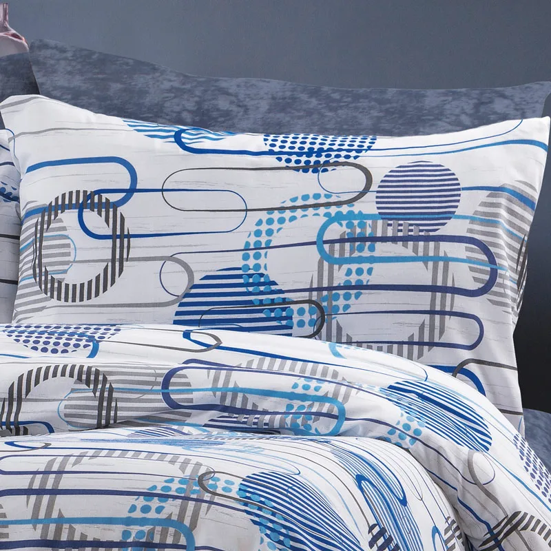 Μαξιλαροθήκη 50x70 Dimcol Dione 602 Blue
