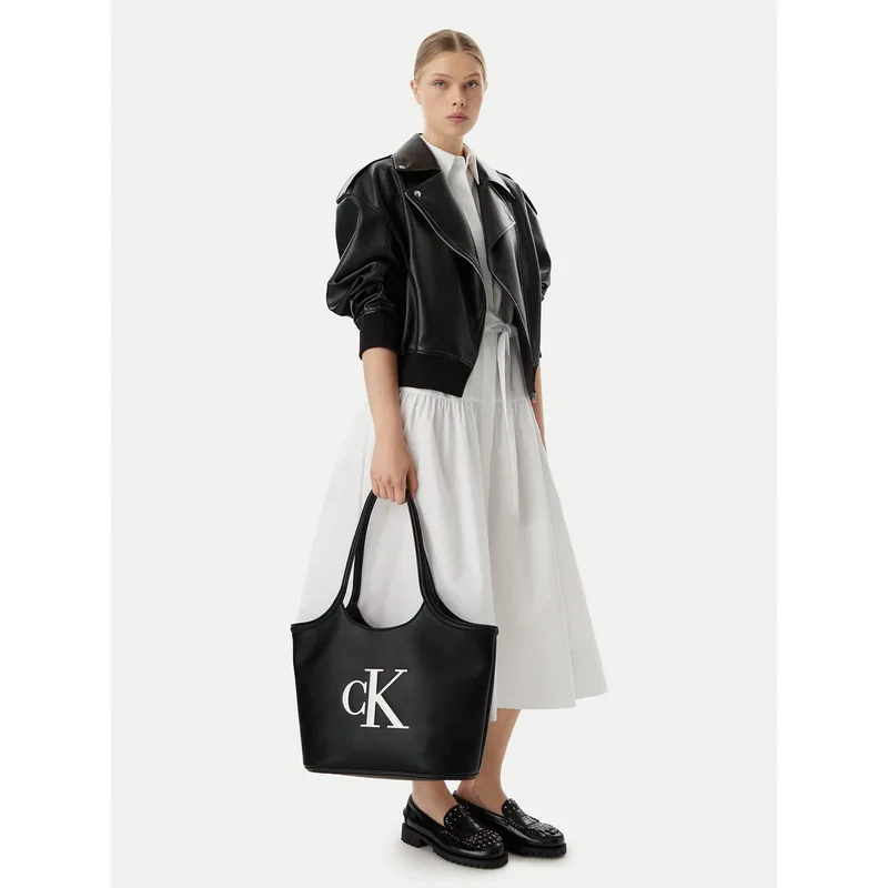 Τσάντα Calvin Klein Bold Ck LV04F3562G Μαύρο