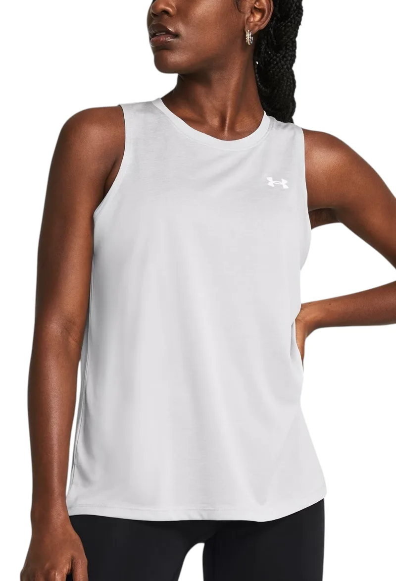 Μπλούζα Αμάνικη Under Armour Tech Twist 1383656-014 Γυναικείο