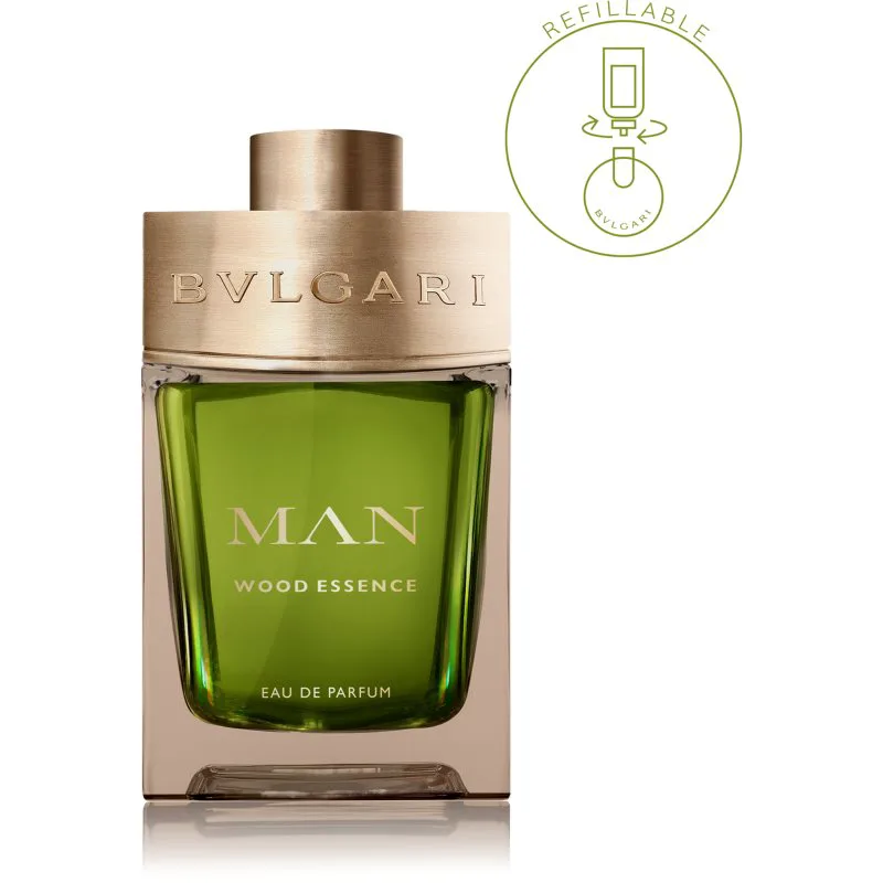BVLGARI Bvlgari Man Wood Essence Eau de Parfum επαναπληρώσιμο για άντρες 150 ml