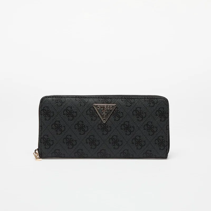 Πορτοφόλι GUESS Laurel Ii Slg Large Zip Around Black Universal