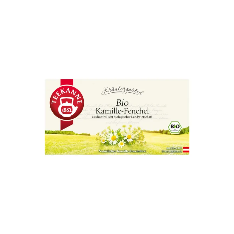 Teekanne Organic Herbal Infusion, Fennel and Chamomile (32 g)