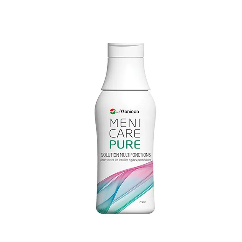 Menicon MeniCare Pure Multifunctional Solution for Rigid Permeable Lenses 70ml