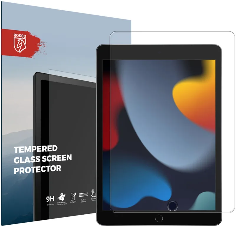 Κόκκινο Tempered Glass - Αντιχαρακτικό Προστατευτικό Γυαλί Οθόνης Apple iPad 10.2" 2021 / 2020 / 2019 - Clear (8719246378119)
