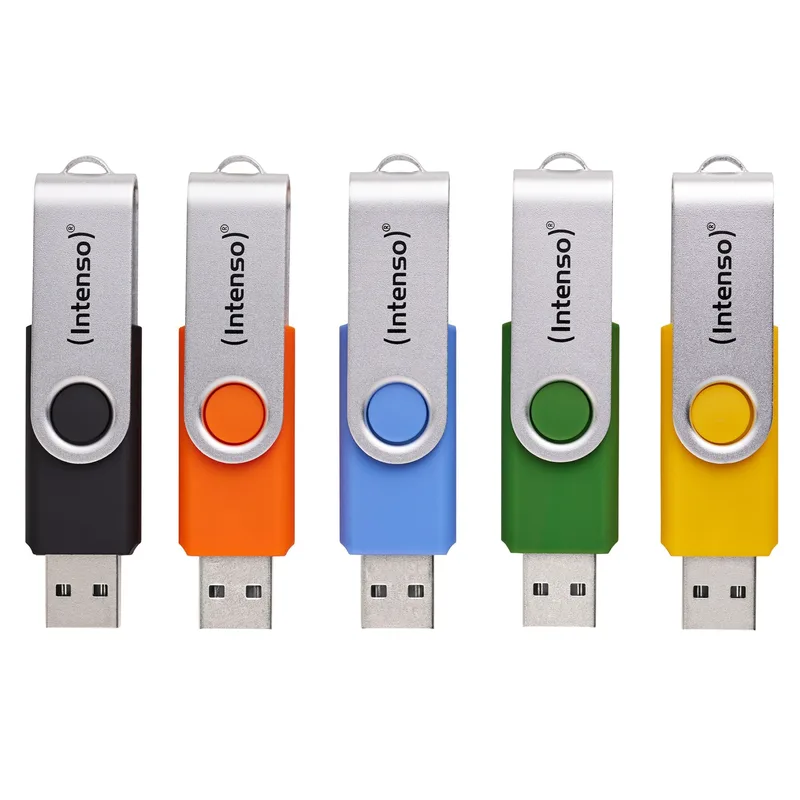 Intenso Office Line 16GB USB Stick 3.2 Multipack x5 bunt
