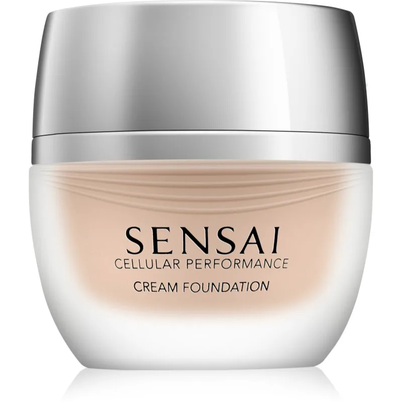 Sensai Cellular Performance Cream Foundation κρεμώδες μεικ απ SPF 15 απόχρωση CF 23 Almond Μπεζ 30 ml