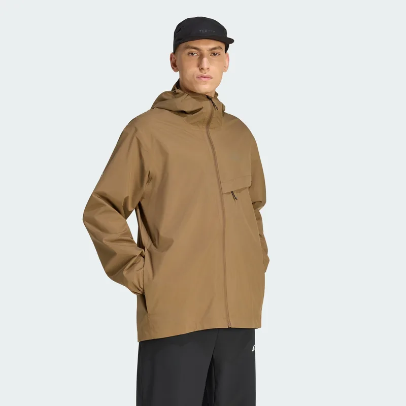 adidas Terrex M Multi 2 Layer Climaproof Rain Jacket (9000270723_93468)