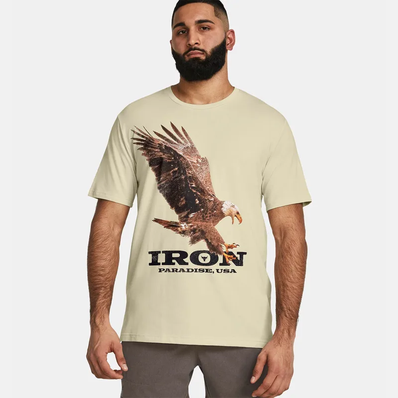 Under Armour Project Rock Eagle Graphic Aνδρικό T-shirt (9000167670_73301)