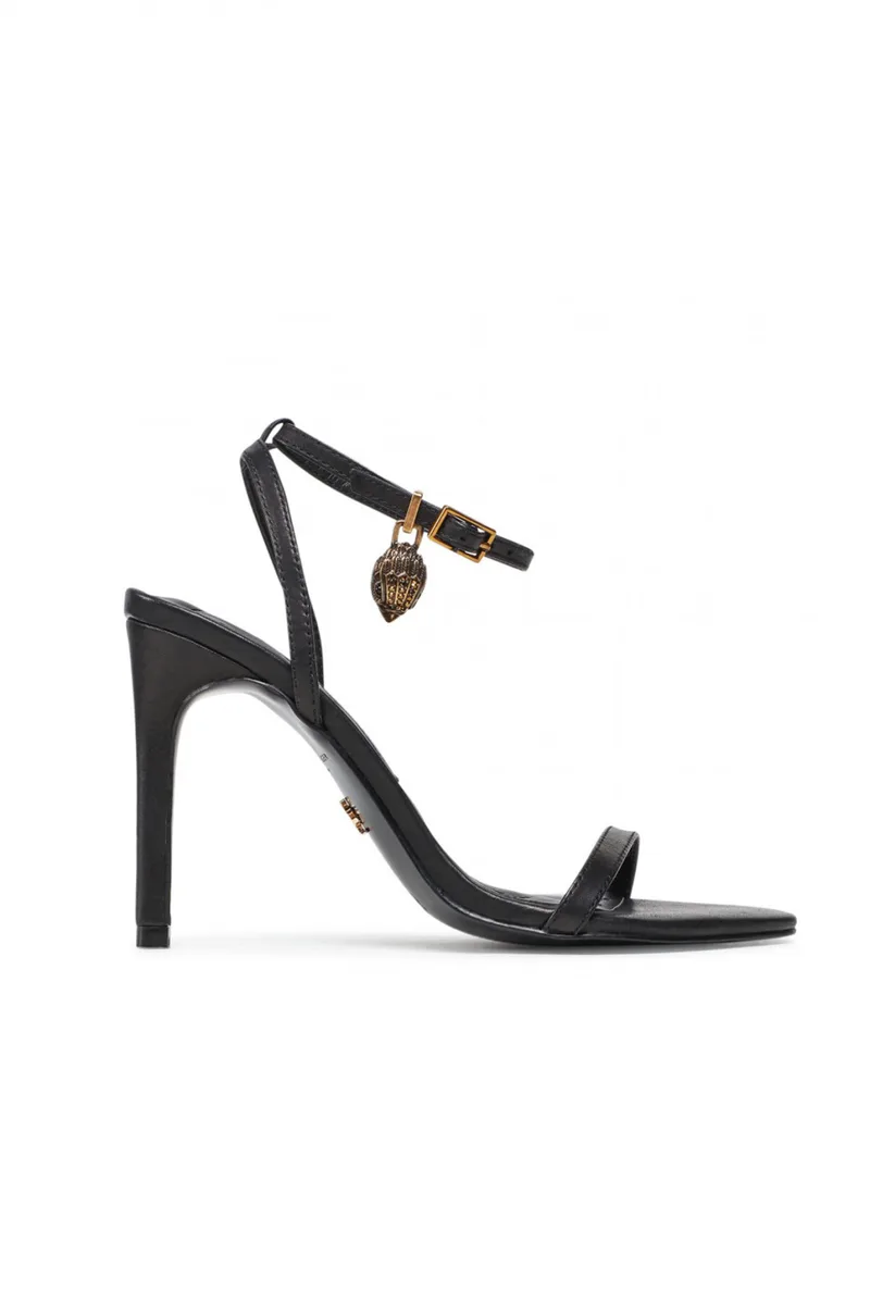 KURT GEIGER ΠΑΠΟΥΤΣΙΑ ΠΕΔΙΛΑ SHOREDITCH LOGO ΜΑΥΡΟ